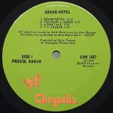 Procol Harum – Grand Hotel – Chrysalis LP
