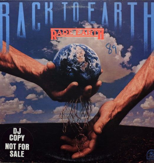 Rare Earth - Back To Earth - Rare Earth LP