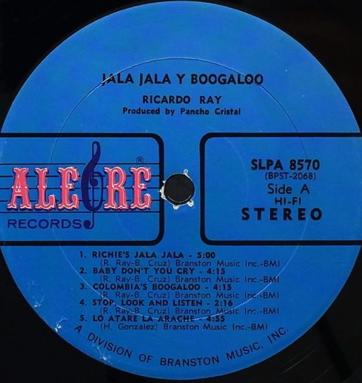 RicardoRay-JalaJalaYBoogaloLABEL