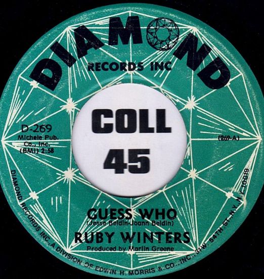 RubyWinters-GuessWho-Diamond45LabelB
