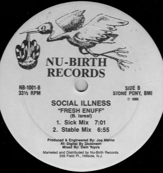 SocialIllness-FreshEnuff(2Mixes)12B