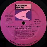 The Bright Stars – Come On In, The Singing Is Fine – Nashboro LP