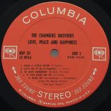 The Chambers Brothers – Love, Peace And Happiness / Live At Bill Graham’s Fillmore East – Columbia LP