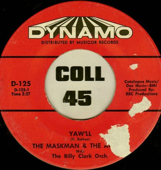 TheMaskMan&TheAgents-Yawll-Dynamo45LabelB