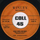 The Paragons – Let’s Start All Over Again b/w Stick With Me Baby – Winley 7″