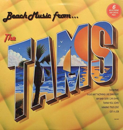 The Tams - Beach Music From The Tams - Compleat LP