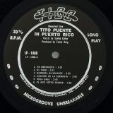 Tito Puente – In Puerto Rico – Recorded Live – Tico LP