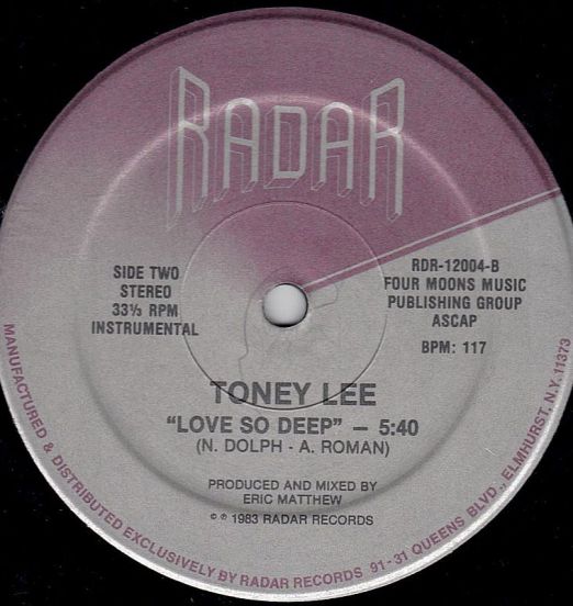 ToneyLee-LoveIsSoDeep(Instrumental)12B