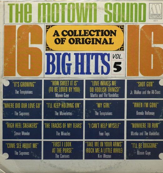 VA - The Motown Sound (16 Big Hits Vol 5) - Motown LP