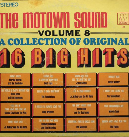 VA - The Motown Sound A Collection Of Original 16 Big Hits Vol. 8 - Motown LP