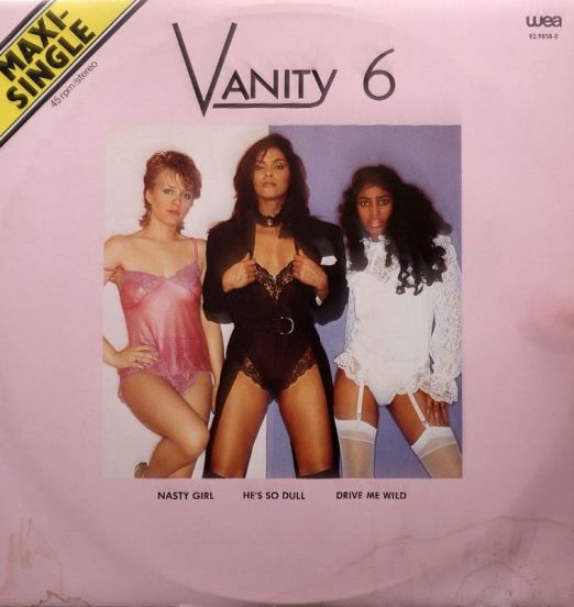 Vanity 6 - Nasty Girl - Warner Bros. NET 12"