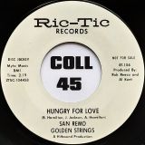 Bob Wilson And The San Remo Golden Strings – All Turned On b/w Hungry For Love – Ric Tic DJ 7″