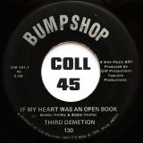Third Demetion – If My Heart Was An Open Book b/w Important Thing’s – Bump Shop 7″