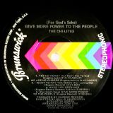 The Chi-Lites – (For God’s Sake) Give More Power To The People – Brunswick LP