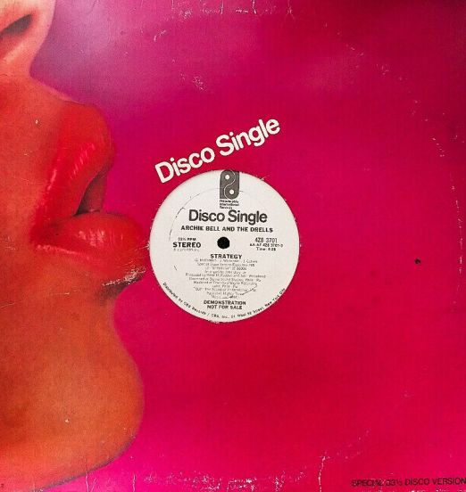 Archie Bell And The Drells - Strategy b/w Same - Philadelphia Int. Promo 12"