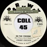 Chubby Checker – At the Discotheque b/w Do The Freddie – Parkway DJ 7″
