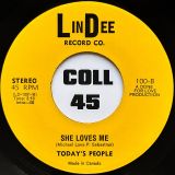 Today’s People – S.O.S. (All We Need Is Time For Love) b/w She Loves Me – LinDee 7″