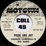 Choker Campbell’s Big Band  – Come See About Me b/w Pride And Joy – Motown DJ 7″