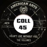 The Volumes – Gotta Give Her Love b/w I Can’t Live Without You – American Arts 7″