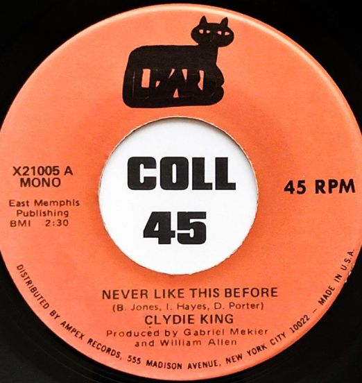 Clydie King - Never Like This Before b/w The Long And Winding Road - Lizard 7"