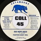 Fourteen Karat Soul – Doo-Wopp Disco b/w Doo-Wopp Disco (Instrumental) – Catamount 7″