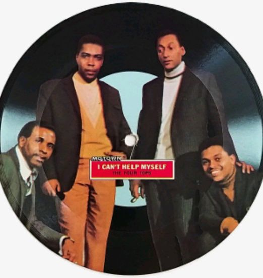 The Four Tops - I Can't Help Myself - Topps Chewing Gum Cardboard Picture 7"