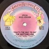 The Bottom Line – That?s The Way To Go b/w Crazy Dancin – Greedy 12″
