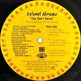 Colonel Abrams – You Don’t Know (The Somebody Tell Me Mixes) – Scotti Bros, Acid Jazz 12″