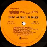 Al Wilson – Show And Tell – Rocky Road Records LP