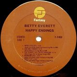 Betty Everett – Happy Endings – Fantasy LP