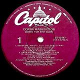 Donna Washington – Going For The Glow – Capitol LP