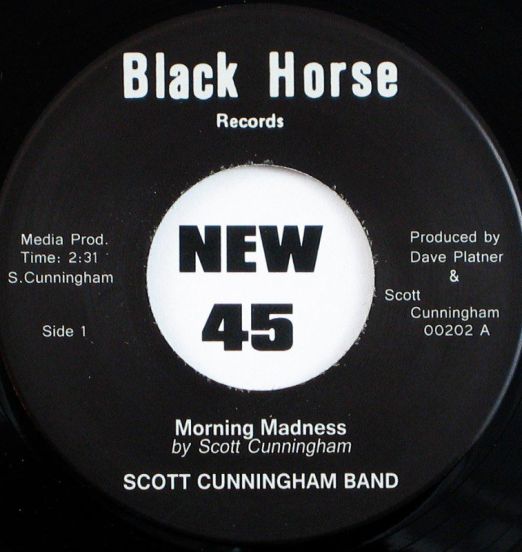 Scott Cunningham Band - Morning Madness b/w Uncontrolled - Tramp 7"