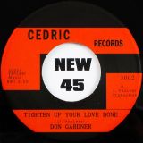 *LAST COPY!* Don Gardner – Tighten Up Your Love Bone b/w Is This Really Love – Tramp GER 7″