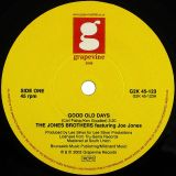 *LAST COPY!* Jones Brothers – Good Old Days b/w Lucky Lady – Grapevine 2000 UK 7″