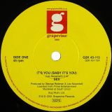 Sex – It’s You (Baby It’s You) b/w Extended Version – Grapevine 2000 7″