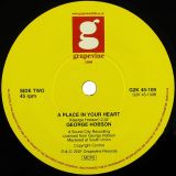 George Hobson – Let It Be Real b/w A Place In Your Heart – Grapevine 2000 7″