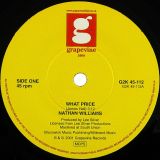 *LAST COPY!* Nathan Williams – What Price b/w Reaching Higher – Grapevine 2000 UK 7″