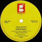 Swiss Movement – I Wish Our Love Would Last Forever b/w One In A Million – Grapevine 2000 7″