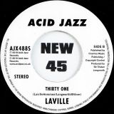 *VERY FEW BACK IN!* Laville – This City (Ashley Beedle Remix) b/w Thirty One – Acid Jazz 7″