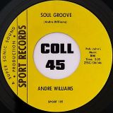 Andre Williams – Pearl Time b/w Soul Groove – Sport 7″