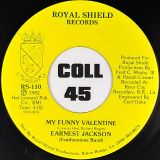 Earnest Jackson – Reaching Out For Your Love b/w My Funny Valentine – Royal Shield 7″