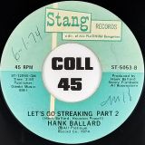 Hank Ballard – Let’s Go Streaking Part 1 b/w Part 2 – Stang 7″