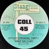 Hank Ballard – Let’s Go Streaking Part 1 b/w Part 2 – Stang 7″
