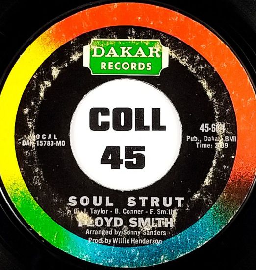 Floyd Smith - Soul Strut b/w Getting Nowhere Fast - GSF 7"