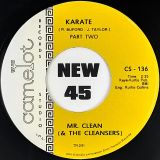 Mr. Clean & Cleansers – Karate Pt.1 b/w Pt.2 – Tramp 7″
