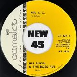 Jim Pipkin & Boss Five – Mr. C.C. b/w Walkin’ The Duck – Tramp 7″