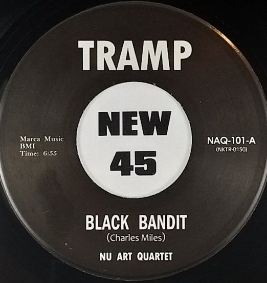 Nu Art Quartet - Black Bandit b/w California Dreaming - Tramp 7"