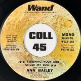 Ann Bailey – Sweeping Your Dirt Under My Rug (Stereo) b/w Mono – Wand Promo 7″