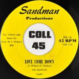 The Fugitives – Love Come Down b/w Good Lovin’ If You Can Get It – Sandman 7″