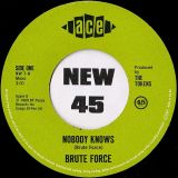 Brute Force – Noboday Knows b/w King of Fuh – Ace 45th Anniversary 7″